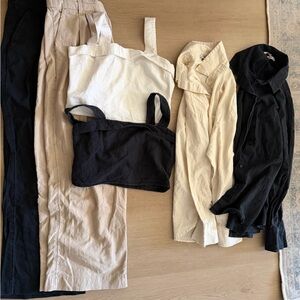 Abercrombie & Fitch Linen blend bundle (6pieces)